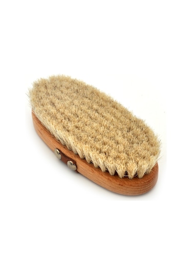 Doğal Gerçek At Kılı Peeling Etkili Selülit Masaj Fırçası
