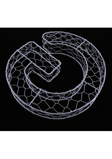 Suntek Magideal Alfabe Demir Tel Çelenk Çerçeve Etli Saksı Metal G