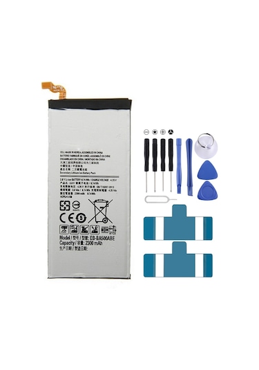 Cbtx Galaxy Uyumlu A5 2015 İçin 2300mah Şarj Edilebilir Li-ion Pil