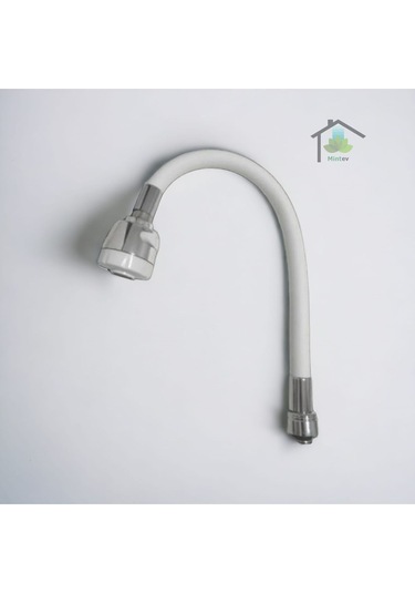 Mintev Mutfak Oynar Başlıklı 2 Fonksiyonlu Esnek Spiralli Lavabo Musluk Borusu