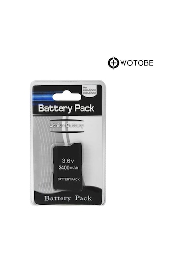 Psp 2000-3000 Uyumlu 2400mah Şarj Edilebilir Pil