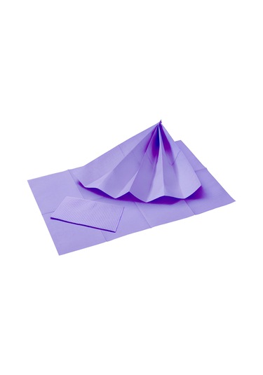 Dentreal Avrupa Rulo Hasta Önlüğü ve Tabla Örtüsü Takım Menekşe