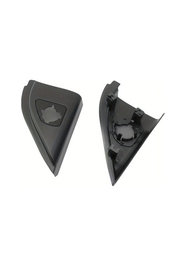 Xuweiwei 2 Adet Kia Forte 2009 2016 Oto Radyo Çerçevesi Abs Malzeme Hoparlör Kutusu