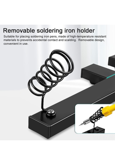 Teltree Mobil Ana Kart Ve Devre Kartı Onarımı İçin Ayarlanabilir Tutucu, Lehimleme Desteği Uzun Model Çok Renkli