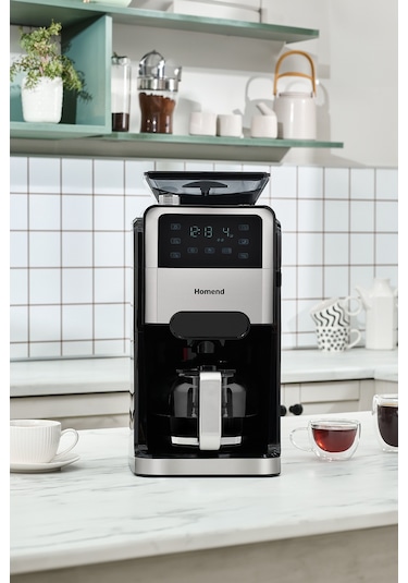 Homend Coffeebreak 5009H Öğütücülü Filtre Kahve Makinesi