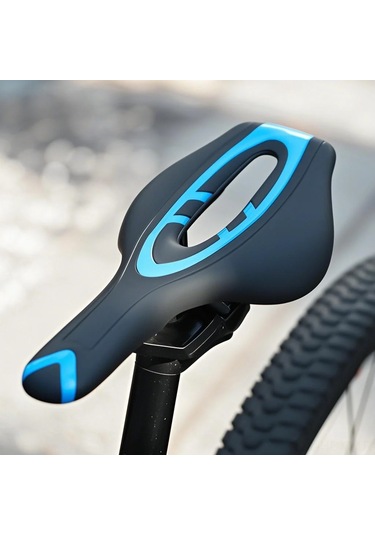 Suofeng Hafif Ve Konforlu West Bıkıng Bisiklet Sele - Orta Boşluklu, Hava Geçirgen, Yarış Ve Dağ Bisikletleri İçin Siyah