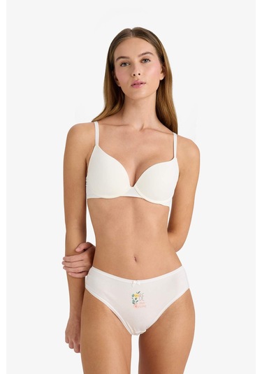 Defacto 3'lü Brief Külot Fall İn Love D6395ax25augn1109 Yeşil