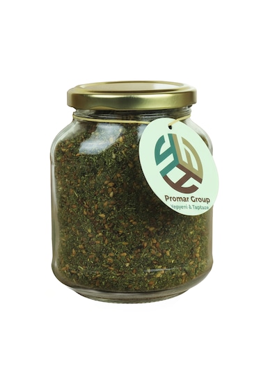 Doğal Cam Kavanoz Filistin Zahter 150 Gr