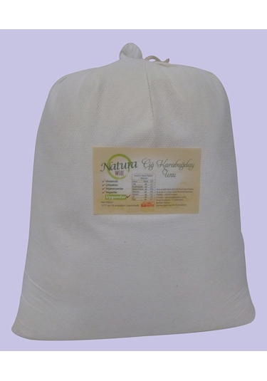 Naturawill Glutensiz Çiğ Kara Buğday Unu 5 KG