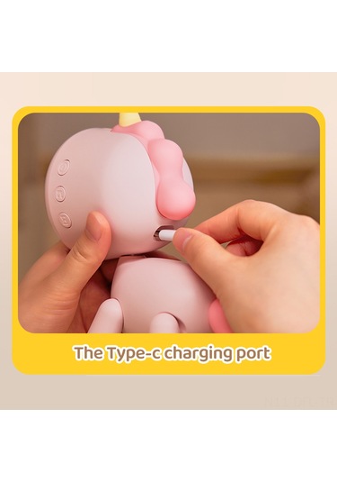 Dofolink Beyaz Unicorn Masa Saati Öğrenci İçin - 3 Alarm, Geri Sayım, Uyku Tuşu, 6 Zil Seçeneği, Işıklı Fonksiyon, Pilli Abs+pc