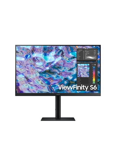 Samsung ViewFinity S6 LS27B610EQUXUF 27" 5 MS 75 Hz HDMI+DP QHD IPS LED Monitör