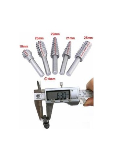 Ahşap Oyma Aşındırma Freze Uç Seti Törpü Eğe Takımı Matkap Için A