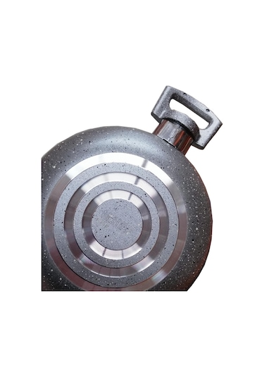 Mehtap Granit Cam Kapaklı 6 Parça Sahan Set