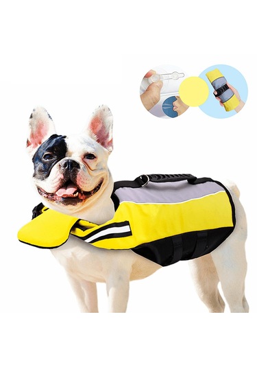 Homyl Yüzme Havuzu Köpek Için Pet Can Yeleği Koruyucu