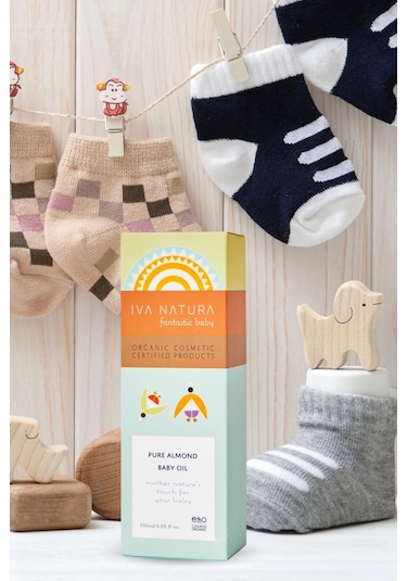Iva Natura Organik Sertifikalı %100 Doğal Besleyici Yağ Kompleksli Bebek Yağı 125ml