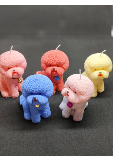 Mum Poodle Köpek & Soya Waks - Kokulu Mum