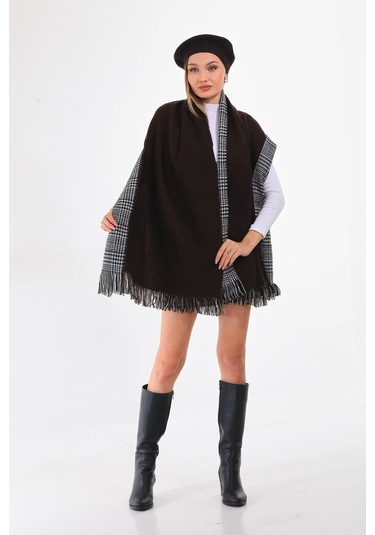 Keçe Ressam Atkı 2.li Set Kahverengi