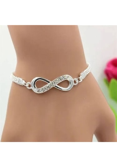 Gogoey Kk3556 Kristal Sonsuzluk Elmas Bileklik Çok Renkli