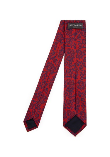 Pierre Cardin Erkek Kırmızı Kravat 50319317-850 Kırmızı
