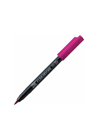 Zig Fudebiyori Fırça Uçlu Kalem Brush Pen 027 Dark Pink