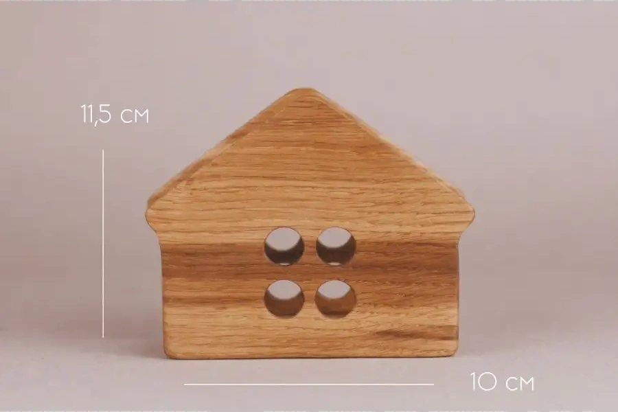 Tateplota Mutfak İçin Ahşap Peçetelik "ev" 154566667 Aromatik