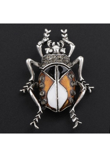 Suntek Zarif Böcek Broş Emaye Böcek Yaka Pin Rozeti Moda Takı