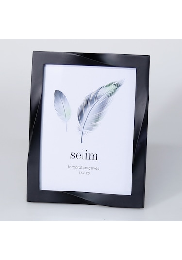 Selim 15 x 20 CM Curved Çerçeve Siyah