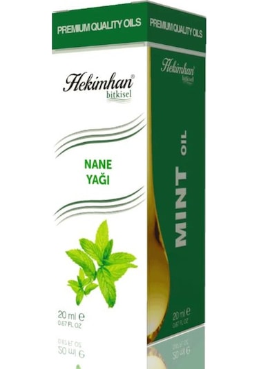 Hekimhan Bitkisel Nane Yağı 3 x 20 ML