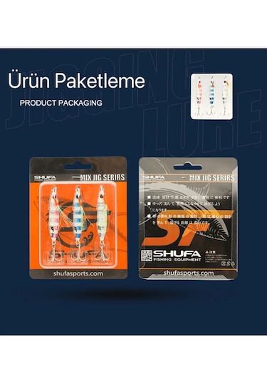 Shufa Mıx Jıg Serıes 3 Adet 14gr