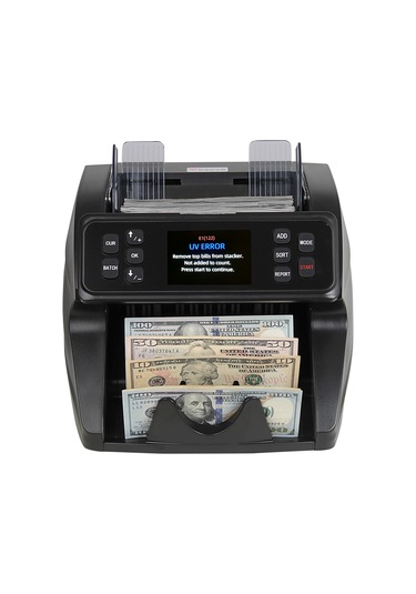 Baove GB9500 Pro Mix Karışık Para Sayma Makinesi - Sahte  Para Yakalama - TL, Euro, Usd
