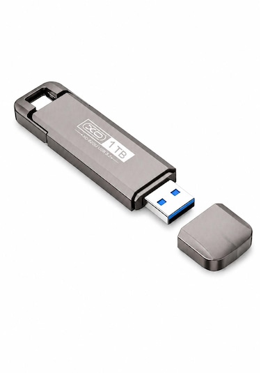256 Gb Katı Hal Usb Bellek Usb 3.2 + Type-c Çift Girişli Taşınabilir Flash Bellek Telefonda Bilgisayara Aktarma Yüksek Hızlı Dayanıklı Ve Çok Korumalı Ssd Korumalı Darbeye Dayanıklı Anti Manyetik Gri