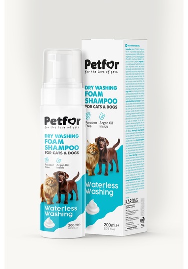 Kedi Ve Köpekler İçin Kuru Şampuan 200 Ml