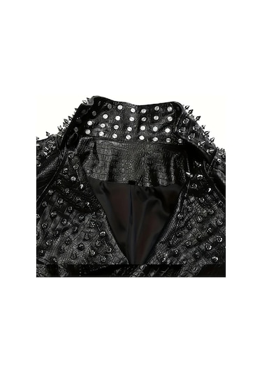 Honeybeeshop 200 Adet Punk Kulak Taper Küpe Seti 7x10mm Vida Deri Çanta Ayakkabı Diğer