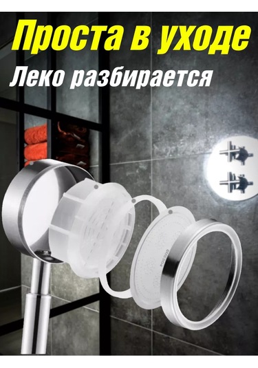 Home&comfort Duş Başlığı Masajlı 211006347 Gri