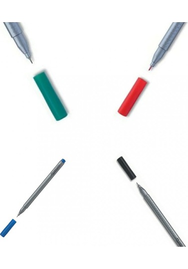 Faber Castell Grip Finepen 4 Lü Set