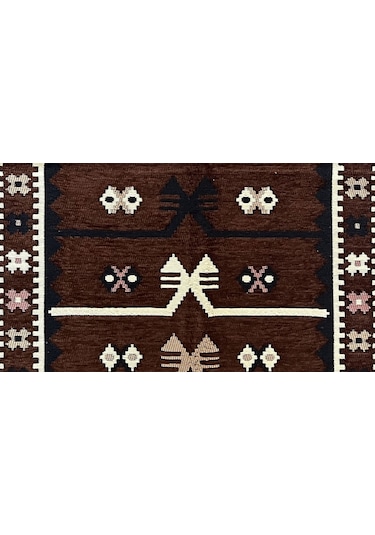 Shark Anadolu Seccade Kilim 15 Kahve