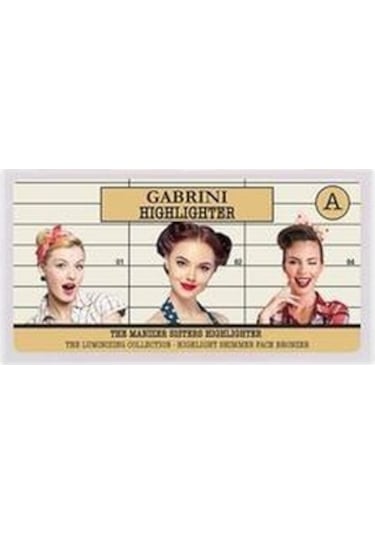 Gabrini Highlighter Aydınlatıcı Paleti 3'lü