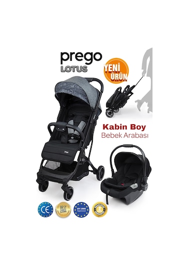 Prego 2033 Lotus Kabin Tipi Travel Bebek Arabası