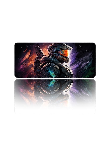 Helixsun Mouse Pad Büyük Boy Gaming Oyuncu Xxl 90 x 40 CM Master Chıef