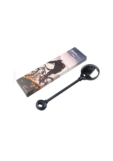 Jeemson Bisiklet Geri Görüş Aynası, 22-32mm Çaplı Direkler İçin, Akrilik+plastik+alüminyum, Siyah, Ayarlanabilir, 1 Çift