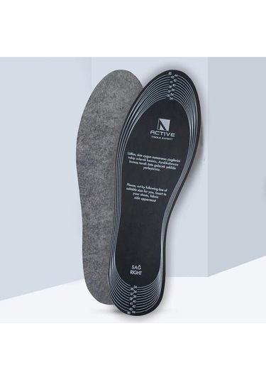 Active Team LX07 - Keçe İç Tabanlık Sıcak Ve Ferah Tutan Rahat Taban