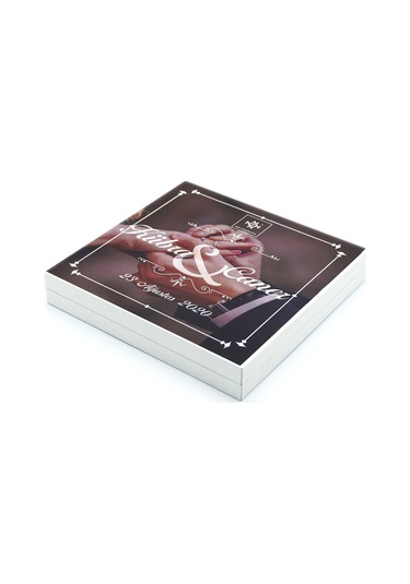 İsimli Söz Nişan Çikolatası 48 Adet Madlen Yüzük