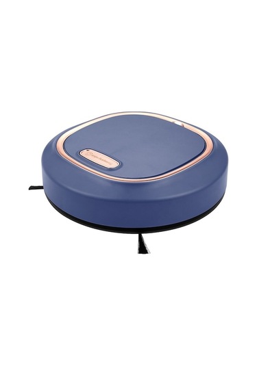 Besthome1 Sınır Ötesi Akıllı Süpürge Robot - Otomatik Şarjlı Süpürme Makinesi - Mavi Renk