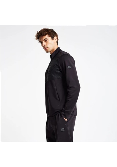 Lescon Erkek Fermuarlı Sweatshirt 24n-1135 24ntel001135 Siyah