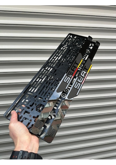 Vipplaka Seat Uyumlu Ortası Mat Plakalık