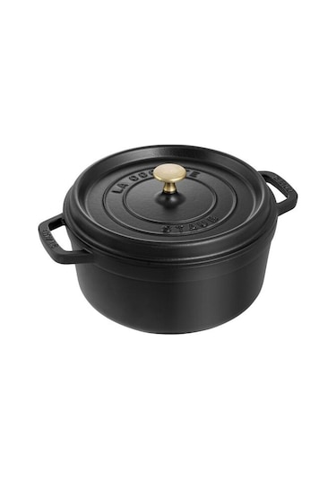 STAUB La Cocotte Derin Döküm Tencere 24 Cm Siyah