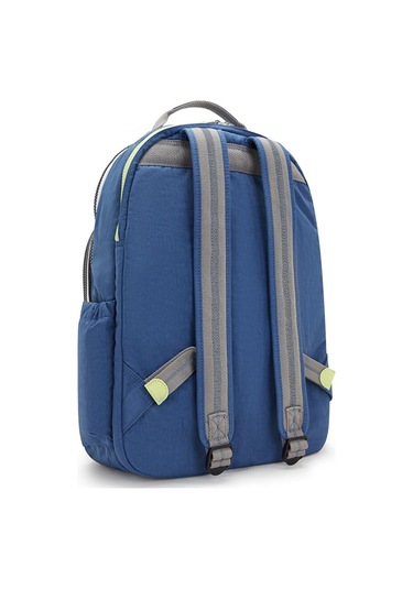 Kıplıng Seoul Lap Büyük Boy Sırt Çantası Mavi Fantasy Blue Bl