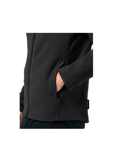 Jack Wolfskin Wıntersteın Fz M 1711371 Black Black Erkek Polar Siyah