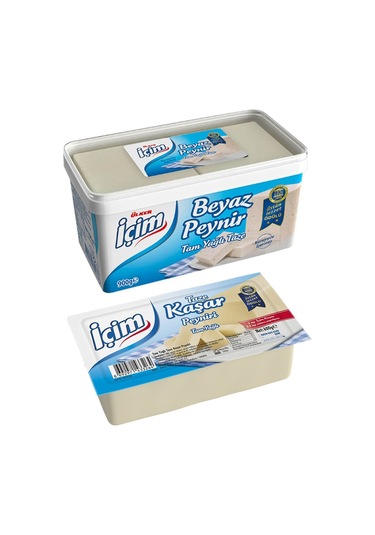 İçim Beyaz Peynir 900 G + Taze Kaşar 600 G