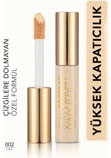 Flormar Stay Perfect Jumbo Aplikatörlü Kremsi Kapatıcı 002 Light